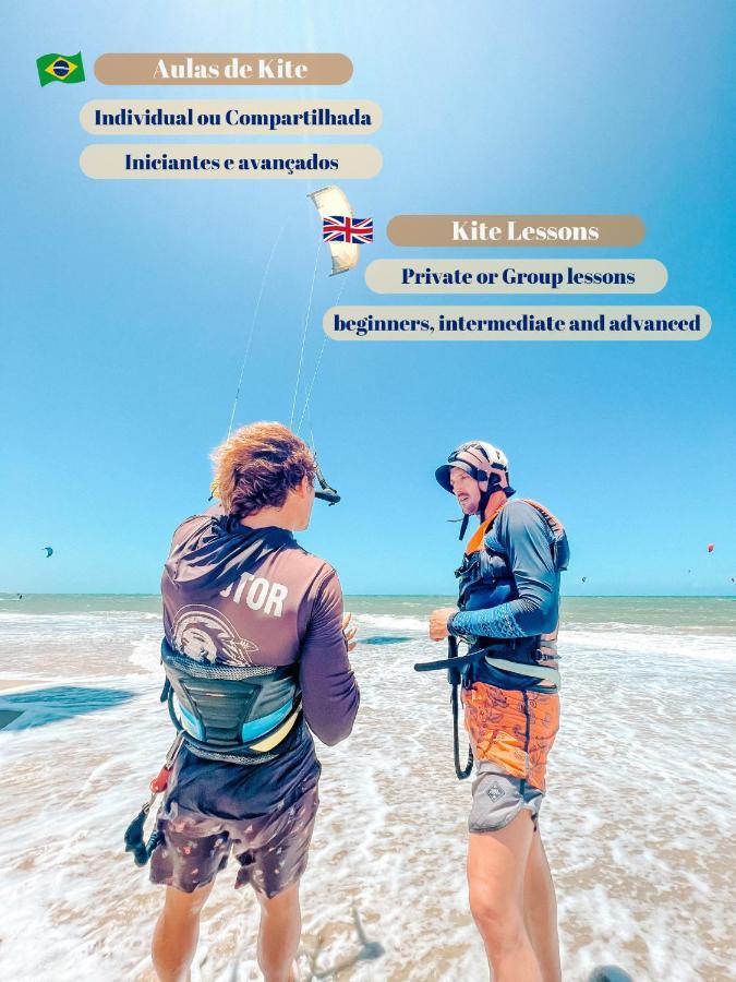 Indiana Kite School And Hostel Cumbuco Exteriör bild